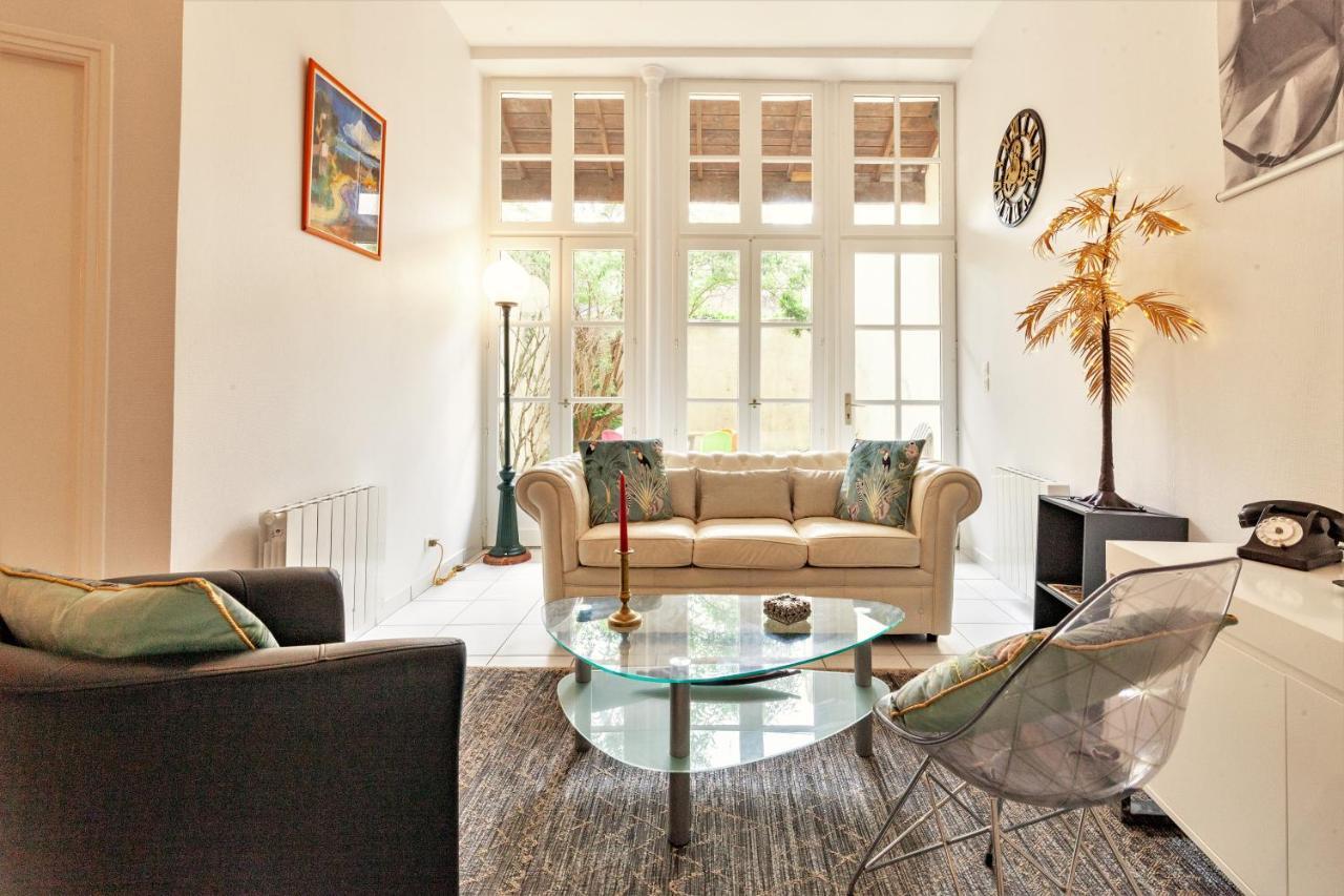 Le Patio - Hypercentre - Cour Au Calme - Wifi Apartment วานส์ ภายนอก รูปภาพ